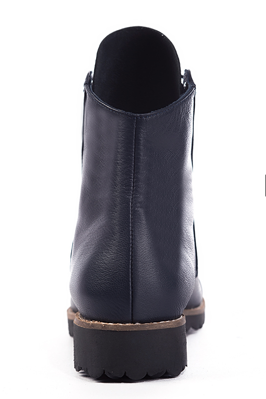 Bottines femme best sale cuir bleu